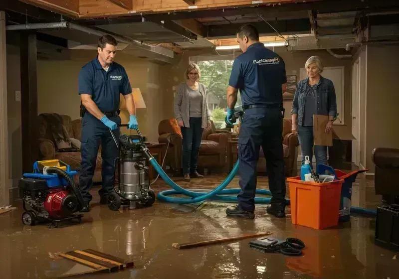 Basement Water Extraction and Removal Techniques process in McGehee, AR